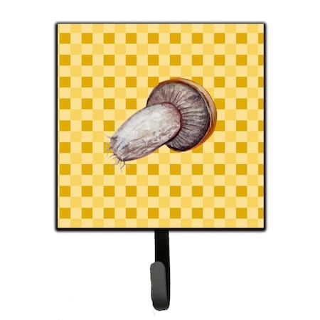 Jensendistributionservices Rotkappe Mushroom on Basketweave Leash or Key Holder MI2101668